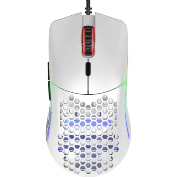 Glorious Model O RGB Gaming Mouse – Matte White