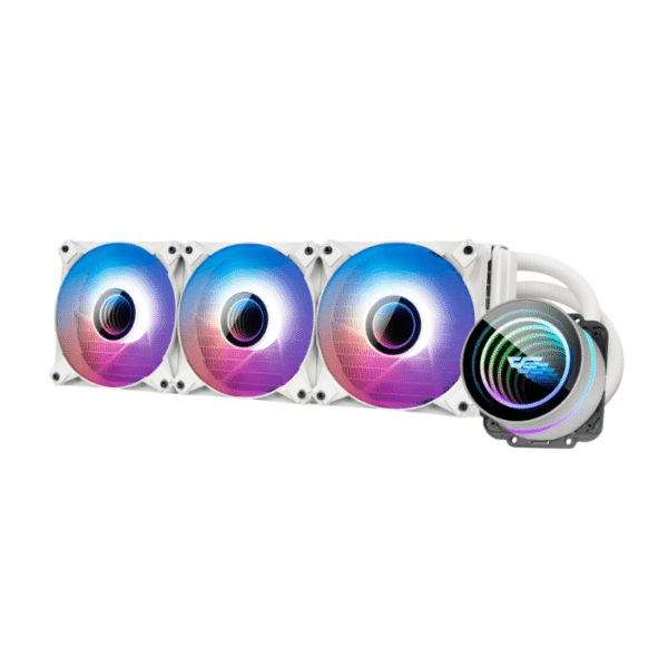 Aigo DarkFlash Twister DX 360 V2.6 RGB Liquid CPU Cooler - White