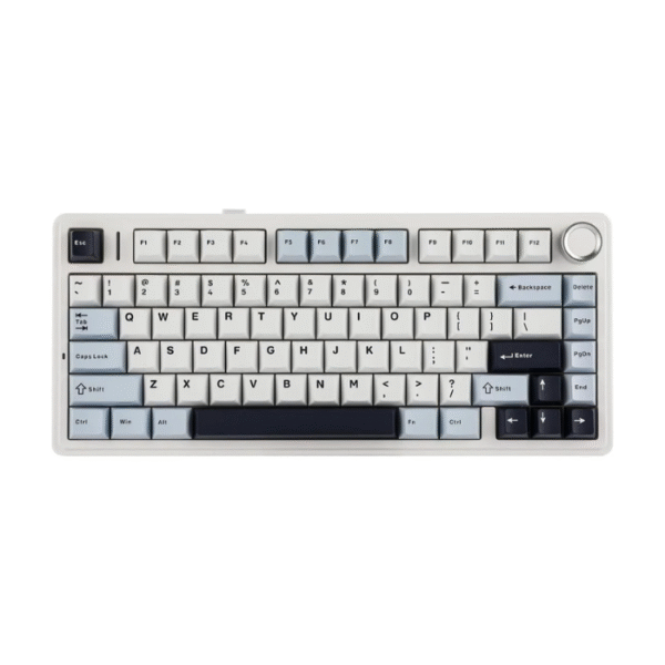 Epomaker x Aula F75 - Gasket Mechanical Keyboard - White