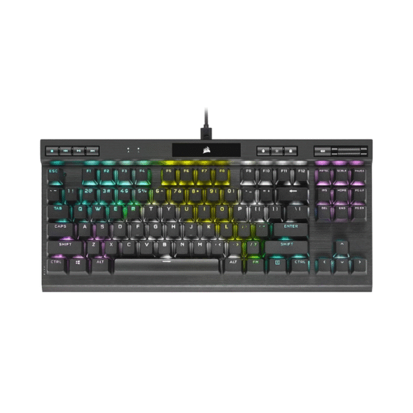 Corsair K70 RGB TKL Champion Series Mechanical Gaming Keyboard - Cherry MX Speed - Without Box