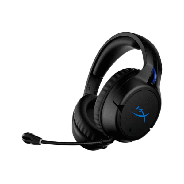 HyperX Cloud Flight – Wireless Gaming Headset for PS5 and PS4, Up to 30-hour battery, Memory foam ear cushions and premium leatherette, Noise-Cancelling Microphone with LED mic mute