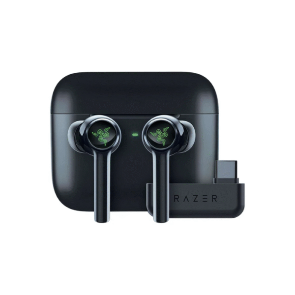 Razer Hammerhead True Wireless Pro Bluetooth Gaming Earbuds: THX Certified - Advanced Hybrid Active Noise Cancellation - 60ms Low-Latency - Touch Enabled - <20 Hr Battery Life - Classic Black