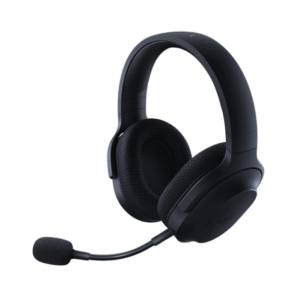 Razer Barracuda X (2022) Wireless Gaming & Mobile Headset (PC, PlayStation, Switch, Android, iOS): 2.4GHz Wireless + Bluetooth, Lightweight, 40mm Drivers, Detachable Mic, 50 Hr Battery - Black (Brown Razer Box)