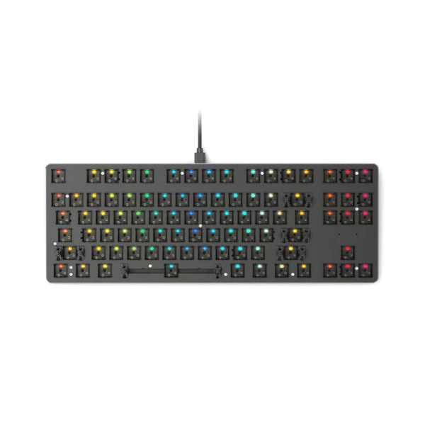 Glorious GMMK TKL RGB Barebones Mechanical Keyboard - Black